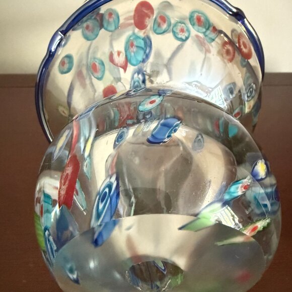 Large Vintage Murano Millefiori Glass Christmas Tree - Picture 8 of 12